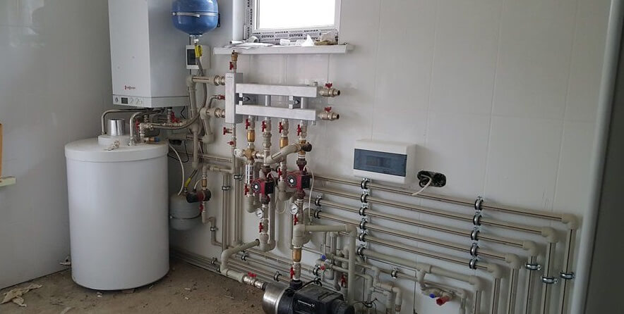 Монтаж систем отопления в Воложине