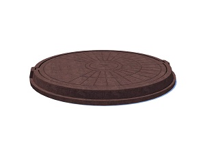 Купить крышка люк полимерный канализационный 3 тонны в Воложине