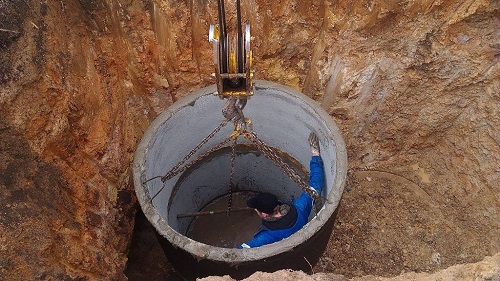 Автономная канализация в Воложине