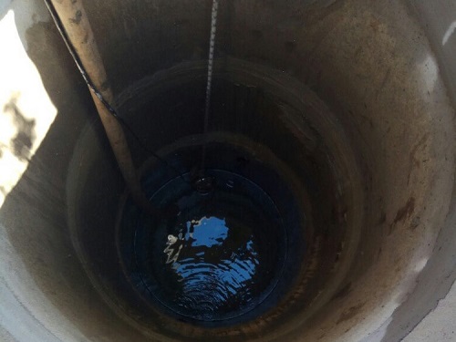 Копка колодцев под воду в Воложине