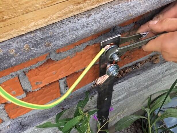 Монтаж заземления в Воложине