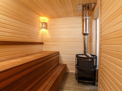 Отделка бани внутри в Воложине