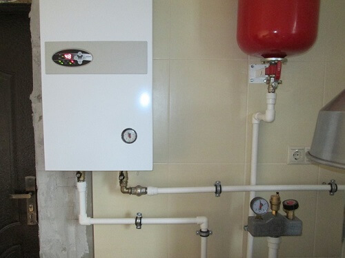 Подключение электрокотла в Воложине