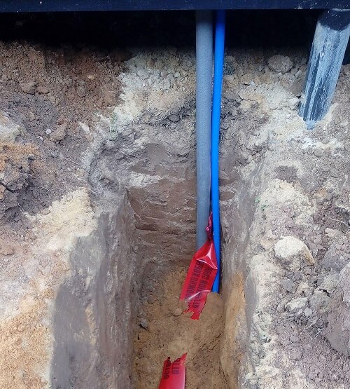 Подвод воды в частный дом в Воложине