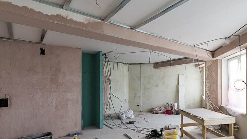 Покраска потолка в Воложине