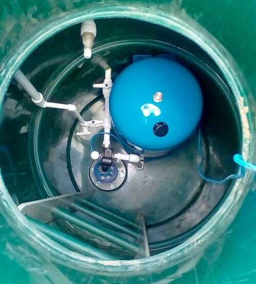 Провести воду в дом из скважины в Воложине