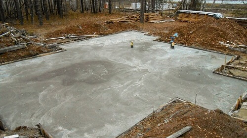 Расценки на монолитные работы в Воложине