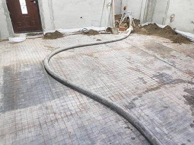 Стяжка пола в Воложине