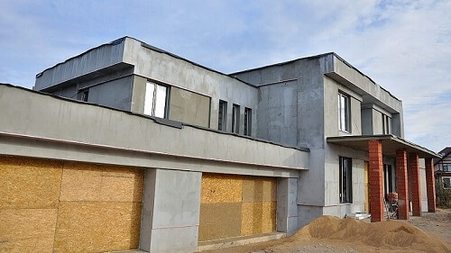 Строительство дома из газосиликатных блоков в Воложине