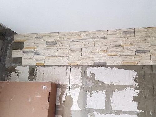 Укладка декоративного камня в Воложине