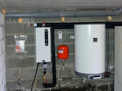 Установка электрических котлов в Воложине