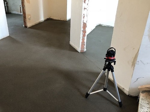 Выравнивание бетонного пола в Воложине