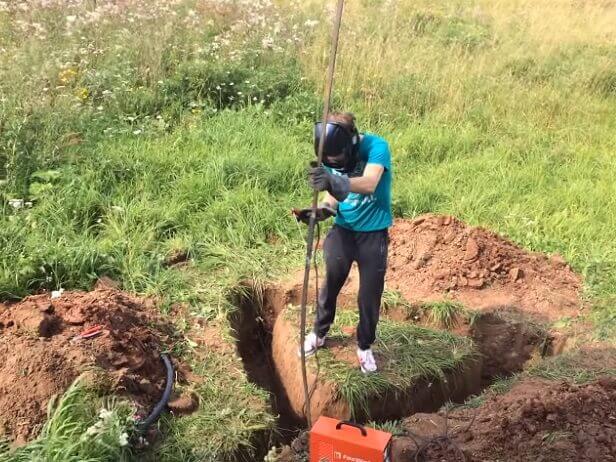 Заземление в частном доме в Воложине