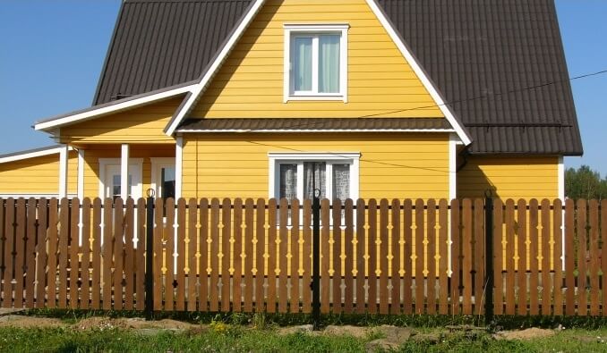 Строительство деревянных заборов в Воложине