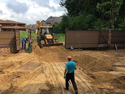 Укладка садовых дорожек в Воложине